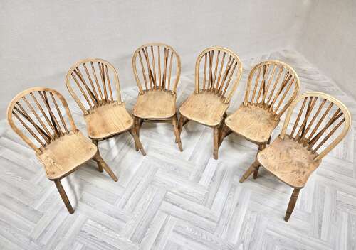 6x High Wycombe Country Kitchen Chairs