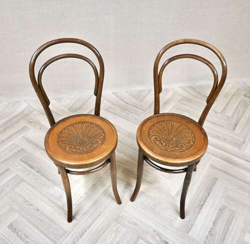Pair of Bentwood Side Chairs