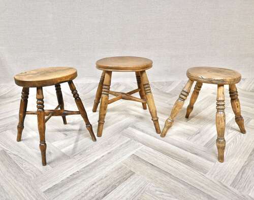 Antique Country Stools