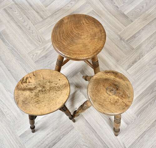 Antique Country Stools